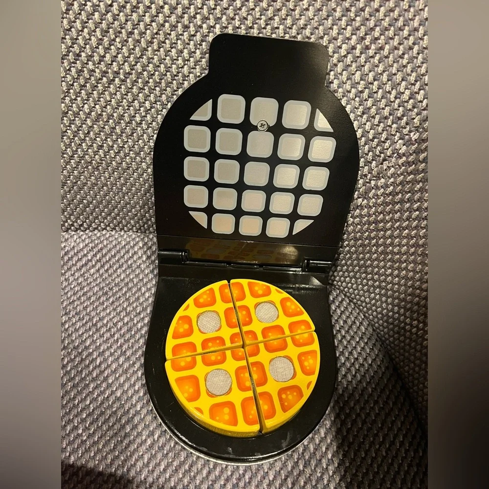 Melissa & Doug Wooden Waffle Set - Picture 2 of 6